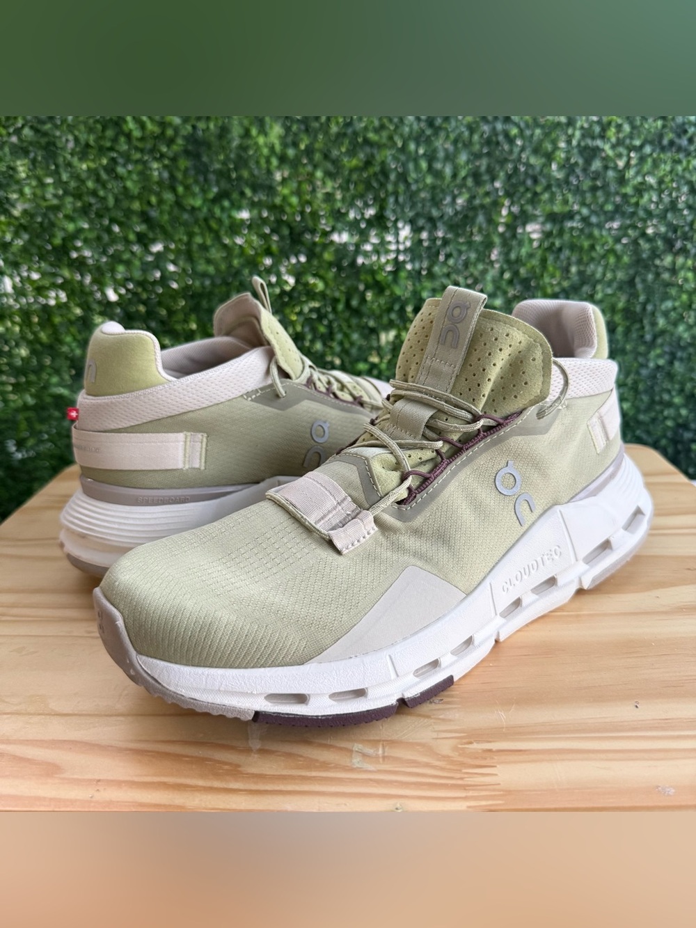 On Cloudnova 2 Men’s 10.5 Caper Desert Sneakers
